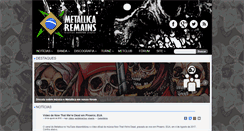 Desktop Screenshot of metalremains.com