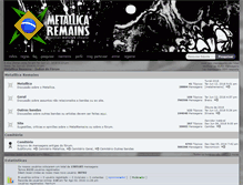 Tablet Screenshot of forum.metalremains.com